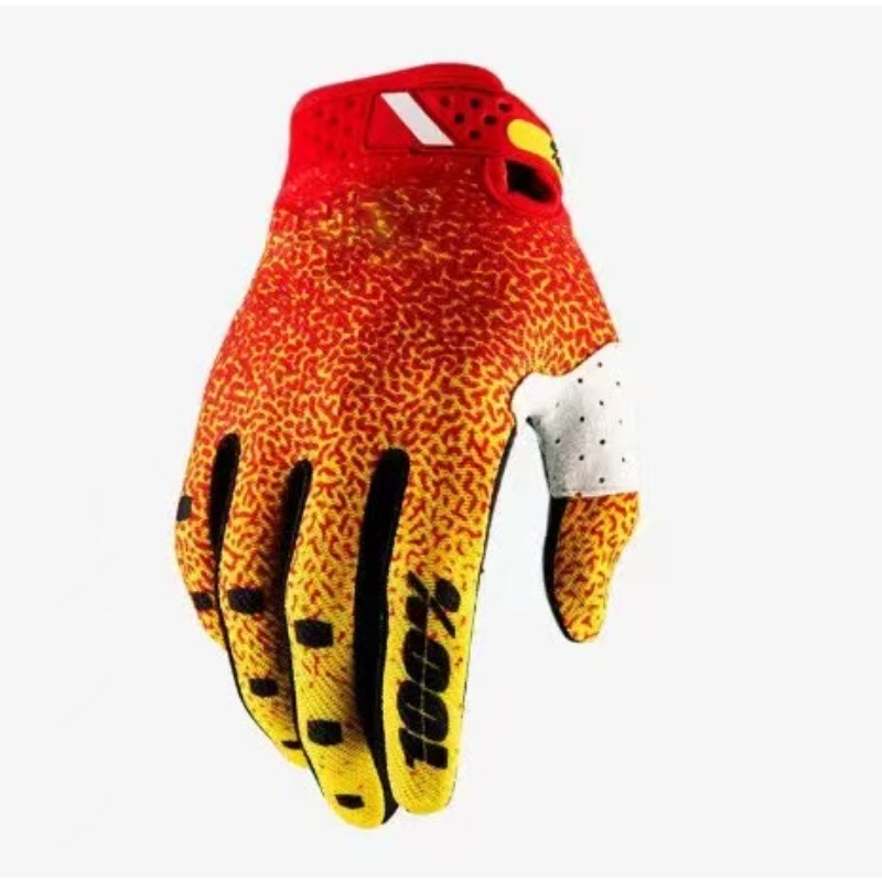 Cycling Glove Padded - Guantes de Ciclismo Transpirables de Dedo