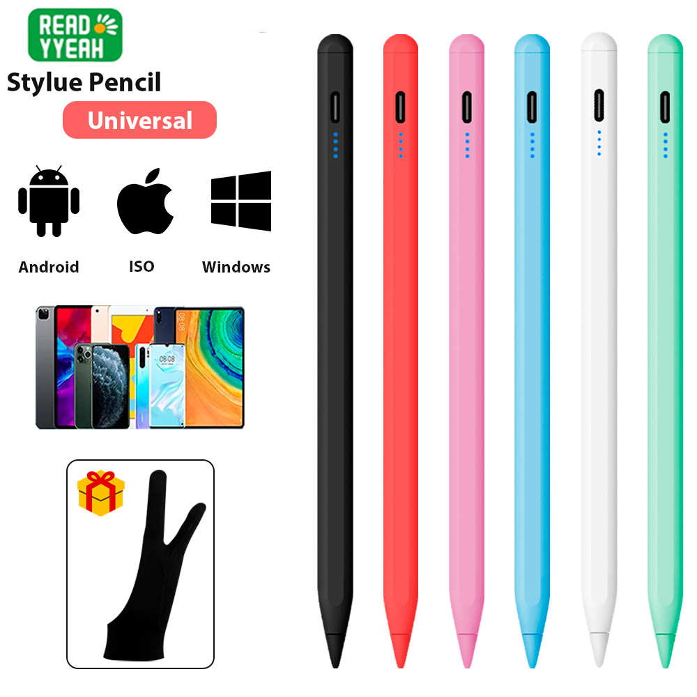 Touchscreen Glove Capacitive - Bolígrafo con guante para Apple Pencil,